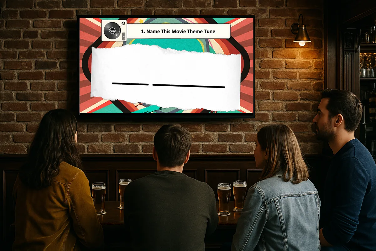 Christmas Music Quiz Name The Theme Tune (Powerpoint)